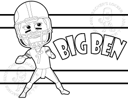 Add these free printable science worksheets and coloring pages to your homeschool day to reinforce science knowledge and to add variety and fun. Big Ben Steelers Coloring Page Skybacher S Locker