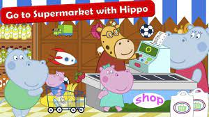 Hippo Baby Games Baby Beach Cafe Cooking Cartoon Game For Kids Shopping Games For Kids Fun Games For Kids Baby Girl Games