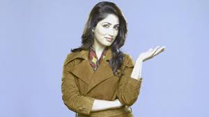 Image result for yami gautam in action jackson blue saree