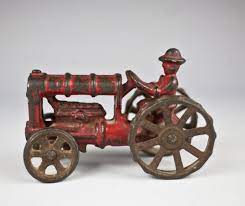 1930 S Hubley Cast Iron Tractor Jun 08 2014 Bh Antique In Nj Antique Toys Vintage Toys Metal Toys