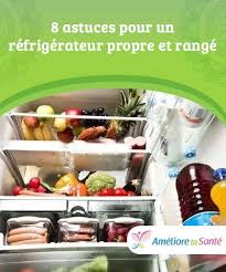 8 Astuces Pour Un Refrigerateur Propre Et Range Ameliore Ta Sante Rangement Astuces Rangement Frigo