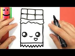 Comment Dessiner Une Tablette De Chocolat Kawaii Tuto Dessin Youtube Dessin Chocolat Dessin Kawaii A Colorier Dessin Petit Carreau
