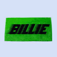 Billie Eilish Racer Logo Beach Towel Beach Towel Billie Eilish Beach