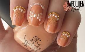 Plus, the fairy dust, 3d crystals and gold nail polish make the design look more classic. Nail Designs Baroquen Nails Page 2