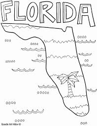 Florida Flag Coloring Page New Florida Coloring Page By Doodle Art Alley In 2020 Flag Coloring Pages Map Of Florida Coloring Pages