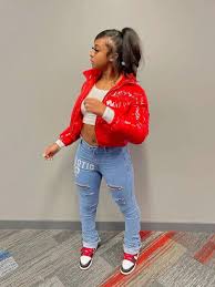 Here's how to style natural hair, short hair, a weave or braids. 510 Black Girls Outfits Ideas In 2021 Girl Outfits Black Girl Outfits Cute Outfits