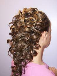 Cascading Curls Updo By Kristen Hudak Curled Hairstyles Curled Updo Hair Styles
