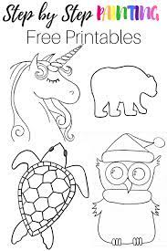 Stencil fonts and printable lettering you can use these printable letters, stencils, fonts, clipart, patterns as templates to imprint letters and numbers on other surfaces. Easy Giraffe Painting Step By Step Novocom Top