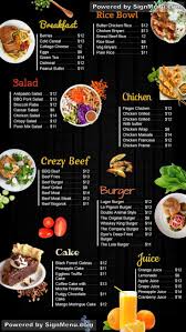 Desain banner menu warung minuman dan makanan keren desaintasik com. Detail Gambar Complete Digitalsignage Menu Boards Design For Restaurants A