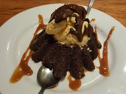 There are various accounts of who invented it first, but in the u.s., most seem to. Molten Lava Cake Picture Of Chili S Baltimore Tripadvisor