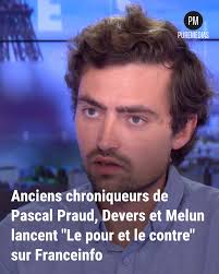 Nathan Devers et Paul Melun lancent une émission sur Franceinfo. "Le pour  et le contre" débutera fin août pour des débats modernes.