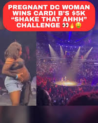Pregnant Fan Wins $5K at Cardi B DC Concert Dance Contest