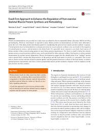 Jamie jones is a little firecracker that really packs a punch on her shows! Pdf Food First Approach To Enhance The Regulation Of Post Exercise Skeletal Muscle Protein Synthesis And Remodeling