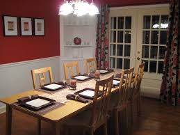 A typical wall is filled with the same color from the baseboard to the ceiling or crown molding. Dining Room Paint Colors With Chair Rail Google Search Forever Layjao
