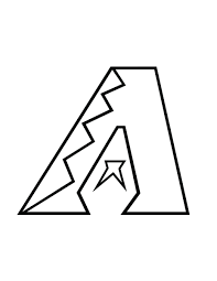 You can now print this beautiful arizona diamondbacks logo mlb baseball sport coloring page or color online for free. Arizona Diamondbacks On Twitter What Better Time To Channel Your Inner Artist Here Are Some Dbacks Coloring Book Pages To Help Get You Started We Can T Wait To See Your Finished Masterpieces