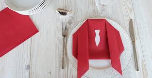 Pliage de serviettes de table pour noël. Tuto Pliage De Serviette Le Smoking M6 Deco Fr