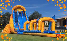 Incredible bounce & bouncing on air are the leading buffalo bounce house rentals companies in western new york. What To Expect When Renting An Inflatable Water Slide Xtreme Jumpers And Slides Inc
