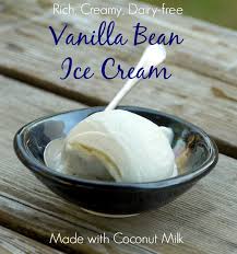 dairy free vanilla bean ice cream
