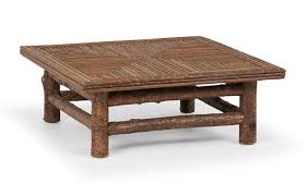 Aspen log outdoor coffee table. 7 Rustic Coffee Tables We Love Mountain Living