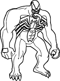 This agent venom coloring pages would make your activity a lot more colorful. Big Venom Coloring Page Free Printable Coloring Pages For Kids