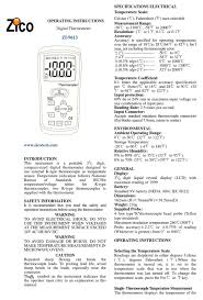 Convert 28 celsius to fahrenheit (°c to °f) with our conversion calculator and conversion tables. Zico Zi 9613 Operating Instructions Pdf Download Manualslib