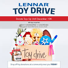 It S The Season Of Giving Toys For Tots Drop Off Locations Are Available At The Welcome Home Centers In Rolling Hills Hardin S Landing Tol Toys For Tots New Homes For Sale