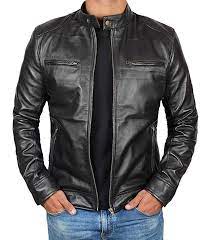 Genuine Black Leather Jacket Men Lambskin Motorcycle Mens Leather Jackets Coat Review Black Leather Jacket Men Leather Jacket Men Brown Leather Jacket Men