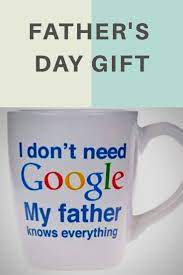 View gallery 67 photos amazon Give Your Father A Good Laugh With His Morning Coffee With This I Don T Need Google My Father Knows Everything C You Are The Father Fathers Day Gifts My Father