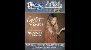 Country Musics Carly Pearce To Headline 2019 Up State Fair