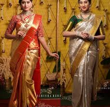 Here is a wedding saree that will be suitable for all saree lovers out there. Wedding Wear Silk Sarees And Lehengas For South Indian Brides