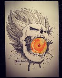 Vegeta Skull Dragon Ball Instagram Visit Now For 3d Dragon Ball Z Compression Shirts Now On Sale Dragon Ball Artwork Dragon Ball Art Dragon Ball Tattoo