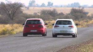 Looking at the front view. Golf 7 Gti Vs Golf 6 Gti Ko4 Youtube