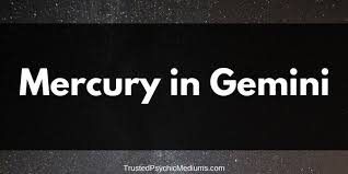 With mercury in cancer squaring mars in aries, be mindful around lashing out. Mercury In Gemini Influences Your Life And You Have No Idea Why