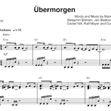 Die klaviernoten sind kostenlos und für pianisten von anfänger bis profi eine sehr nützliche seite, da hier klaviernoten nach komponisten und nach gattungen unterteilt wird. Mark Forster Ubermorgen Piano Cover Noten Tutorial Youtube