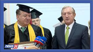 Kryetari Shoqatës “Vatra” Elmi Berisha nderohet me titullin “Honoris Causa”  nga Universiteti Luarasi