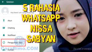 Maybe you would like to learn more about one of these? Nomor Whatsapp Nissa Sabyan Cara Golden