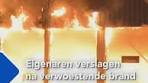 Heftige Brand Vernietigt Autobedrijf in Alphen aan den Rijn - TikTok