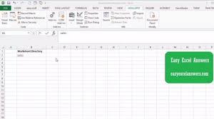 How To Create A Directory Of All Worksheets In Excel Excel I Need A Job Microsoft Excel