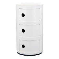 73 produits correspondants, au prix de € 83.00 à € 865.00. Kartell Componibili Rond 3 Tiroirs De Anna Castelli Ferrieri 1969 Meubles Design Par Smow Com