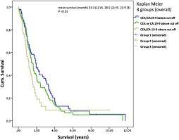 An elevated level of a tumor marker may suggest the presence of cancer, this alone is not enough to diagnose cancer. Preoperative Cea And Ca 19 9 Are Prognostic Markers For Survival After Curative Resection For Ductal Adenocarcinoma Of The Pancreas A Retrospective Tumor Marker Prognostic Study Sciencedirect