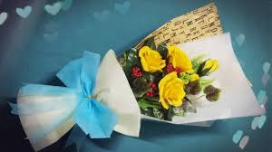 Dreamstime is the world`s largest stock photography community. How To Make Flower Bouquet With Five Rose Craft Tutorial Youtube