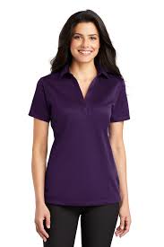 Port Authority Ladies Silk Touch Performance Polo Silk