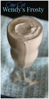 Copy Cat Wendy S Frosty Recipe Frosty Recipe Wendys Frosty Recipe Copycat Wendy S Frosty Recipe