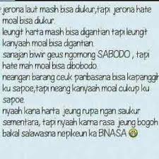 Romantis Kata Kata Cinta Bahasa Sunda