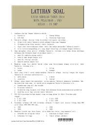 Latihan Soal Ujian Sekolah Pkn Kelas Ix Tahun 2014