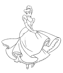 Here we see barbie with her pet cat, who looks adorably cute! Coloring Pages Of Princesses In Disney Cinderella Coloring Pages Princess Coloring Pages Disney Princess Coloring Pages