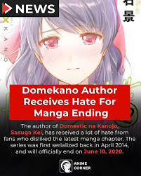 We did not find results for: Anime Corner Just In Domestic Girlfriend Author Becomes A Target Of Hate Comments Online Sasuga Kei The Person Behind Domestic No Kanojo Story And Art Has Recently Received Numerous Distasteful Comments