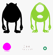 Cars silhouette line art free vector. Movies Personal Use Mike Wazowski Open Mouth Funny Pumpkin Carving Stencils Hd Png Download Transparent Png Image Pngitem