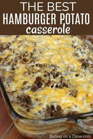 Hamburger Potato Casserole Recipe Easy Hamburger Casserole Recipe How To Make Hamburgers Easy Casserole Recipes Ground Beef And Potatoes