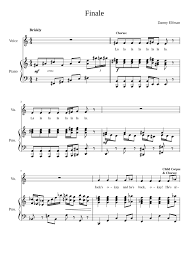 Sheet music download is a site dedicated to all amateur choose from the nightmare before christmas sheet music for such popular songs as jacks lament oogie boogies song and this is halloween. Finale The Nightmare Before Christmas Sheet Music For Piano Voice Other Piano Voice Musescore Com